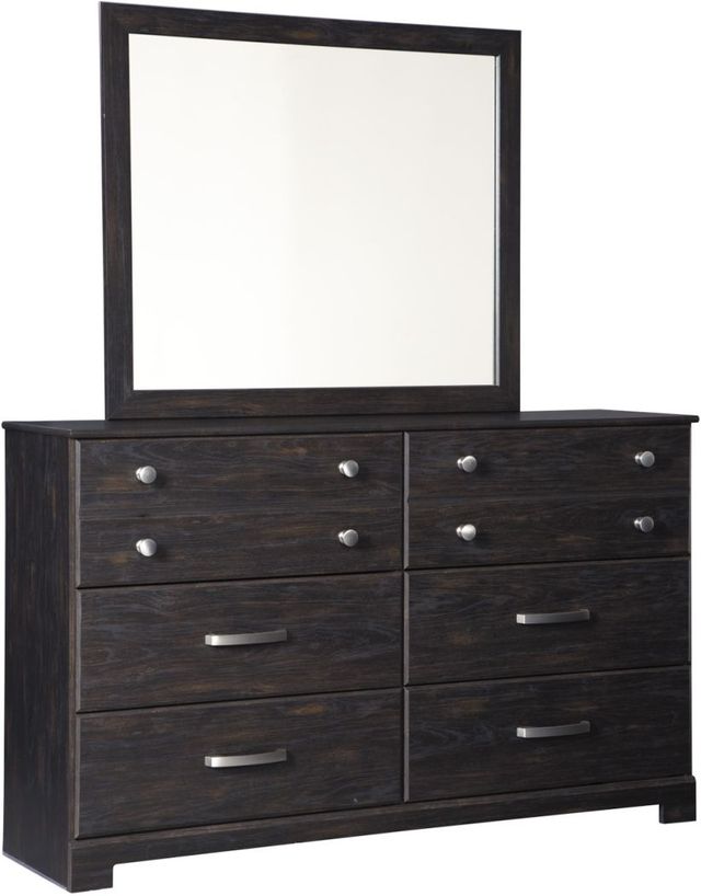 Signature Design by Ashley® Reylow Dark Brown Dresser and Mirror Set-0