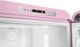 Smeg 50's Retro Style Aesthetic 11.7 Cu. Ft. Pink Bottom Freezer Refrigerator-3