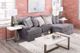 Jackson Furniture Mammoth 2-Piece Smoke Right-Arm Facing Loveseat Sectional and Chaise-2