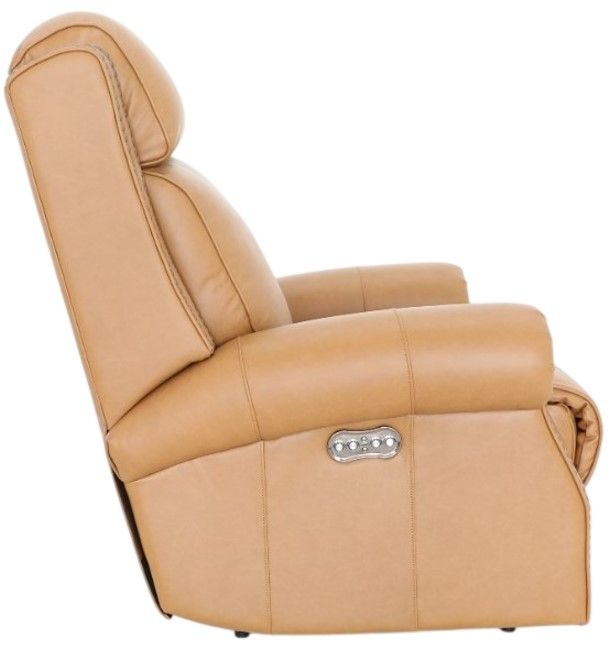 BarcaLounger® Blair Santa Fe Brandy Leather Power Recliner-4