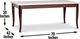 Steve Silver Co.® Marseille Marble Top Dining Table with Brown Base-2