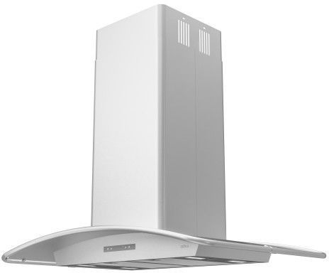Zephyr Milano 42" Stainless Steel Island Range Hood-1