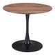Zuo® Modern Opus Brown Dining Table with Black Base-2