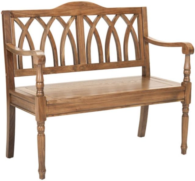 Safavieh Benjamin Oak Bench-0