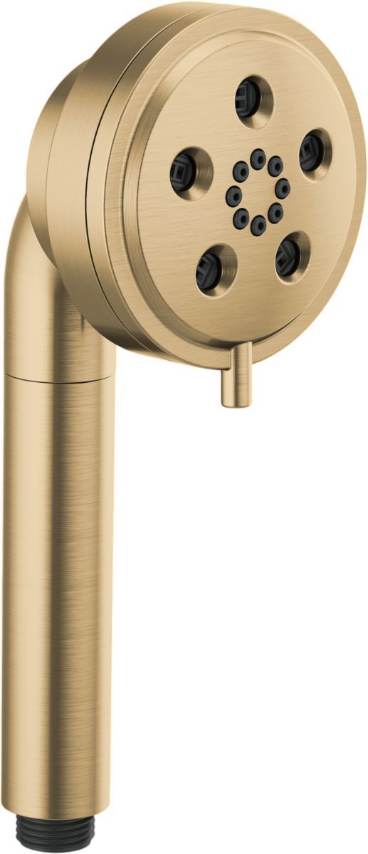 Brizo Essential™ Brilliance® Luxe Gold® Linear Round H2Okinetic® Multi-Function Handshower-0