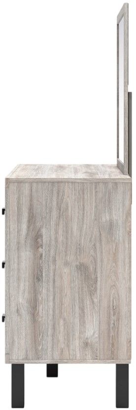 Benchcraft® Vessalli Gray Dresser with Mirror-3