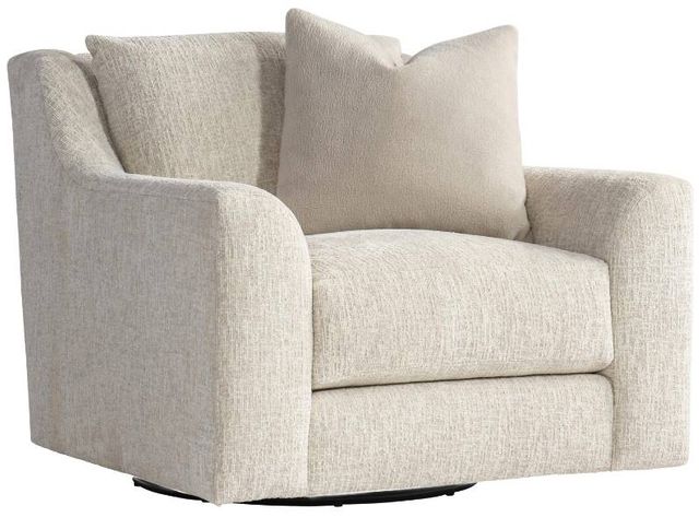 Bernhardt Gabi Beige Swivel Chair