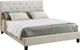Titus Furniture White Full Panel Bed-0