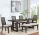 Winners Only® Maybrook Dark Oak 44'' Tall Bench-2