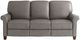 Bassett® Furniture Club Level Dixon Granite Leather Power Reclining Sofa-1