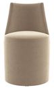Caracole® Barrel Roll Caracole Classic Taupe Dining Chair-1