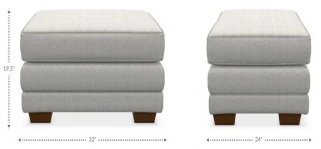 La-Z-Boy® Mackenzie Flannel Ottoman-3