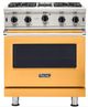 Viking® 5 Series 30" Daffodil Pro Style Natural Gas Range-0