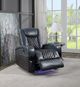 ACME Furniture Alair Black/Blue Power Recliner-1