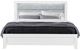 Global Furniture USA Luccia White Queen Panel Bed-1