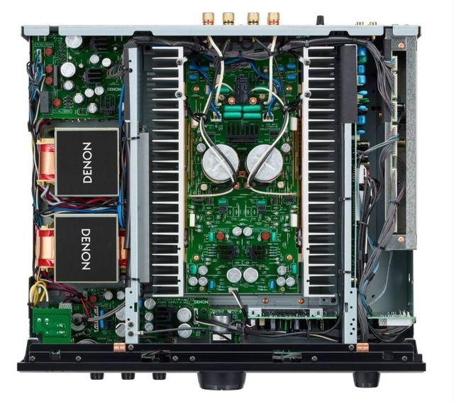 Denon® 2 Channel Silver Integrated Amplifier-3