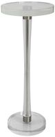 Uttermost® Pria Brushed Nickel Drink Table-0