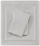 Olliix by Madison Park 525 Thread Count Light Gray King Cotton Rich Sheet Set-0