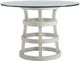 Universal Explore Home™ Escape-Coastal Living Home Glass Top 44" Dining Table with Sandbar Base-0