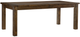 Homelegance® Jerrick Burnished Brown Dining Table-0
