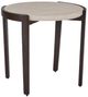 Flexsteel® Palette Beige Tall Bunching Table with Brown Base-0