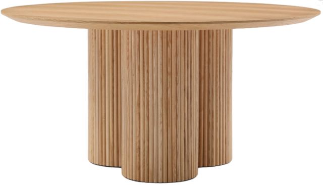 Meridian Furniture Simba Natural Oak 60" Dining Table-0
