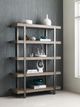Hammary® Sandler Colt Gray Bookshelf-1