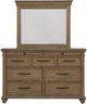 Signature Design by Ashley® Karallin 3-Piece Medium Brown King Panel Bedroom Set-3
