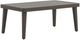 New Classic® Home Furnishings Genova Gray Aluminum Outdoor Patio Coffee Table-0