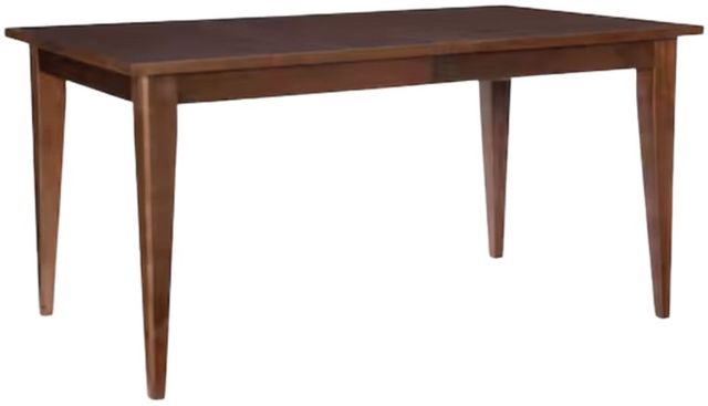 Bassett® Furniture Customizable BenchMade Louisa 60" Maple Rectangle Dining Table with 2 Leaves-1
