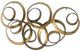 A & B Home Seretha Gold Leaf Wall Decor-0