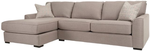 Decor-Rest® Furniture LTD 2786 2-Piece Left-Arm Facing Sectional and Chaise
