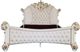 ACME Furniture Vendom Antique Pearl/Ivory Upholstered Queen Panel Bed-2