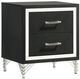 Coaster® Lucia Black Nightstand -0