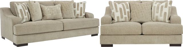 Benchcraft® Lessinger 2-Piece Pebble Living Room Set-0