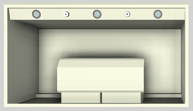 Vent-A-Hood® 42" Biscuit Wall Hood-3