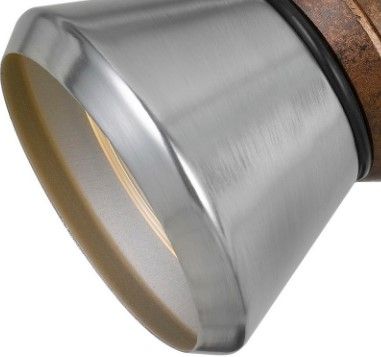 Cal® Lighting & Accessories Rust/Chrome Track Light-1
