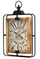 YHD Black/Gold Gear Clock-2