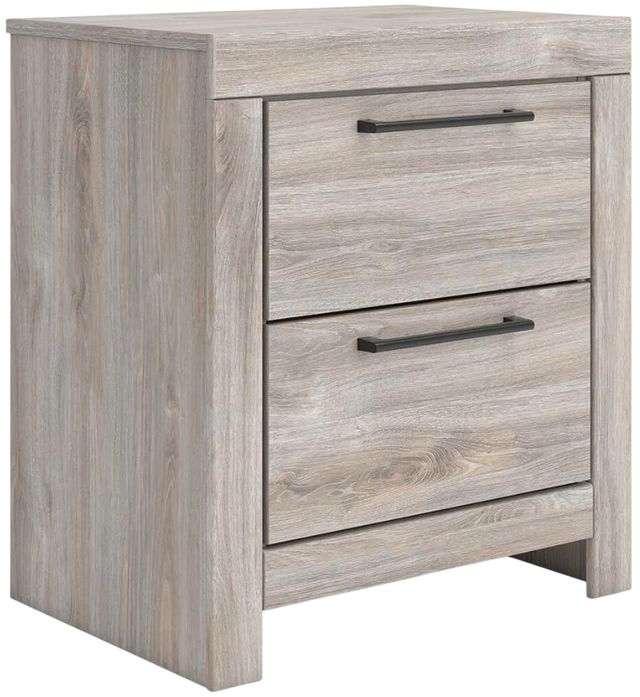 Signature Design by Ashley® Broachmyn Gray Nightstand-0