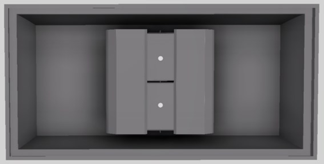 Vent-A-Hood® Designer Series 60" Gunsmoke Island Range Hood-3