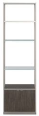 Caracole® Da Vita La Moda Sepia/Smoked Stainless Display Unit Pier-1
