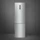 Smeg 24'' 12.5 Cu. Ft.  FingerProof Stainless Steel Counter Depth Bottom Freezer Refrigerator-1