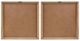 Olliix by Madison Park Lotus Medallion Natural Wood Wall Decor Set-4