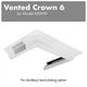 ZLINE Bright White Crown Molding-1