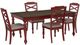 Powell® Trimble 5-Piece Beige/Brown/Red Dining Set-0