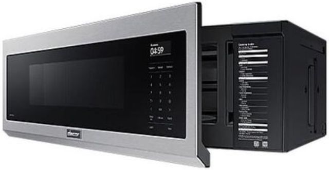 Dacor® 1.1 Cu. Ft. Silver Stainless Steel Over The Range Microwave Oven-3