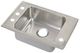 Elkay Lustertone® Classic Lustrous Satin Stainless Steel 31" x 19.5" x 6" 4-Hole Single Bowl Drop-in Classroom ADA Sink with Quick-Clip-0