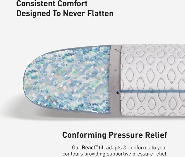 BEDGEAR® Frost King 0.0 Performance® Medium Firm Pillow for Warm/Hot Sleepers-3