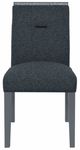 Global Furniture USA Monaco 7-Piece Dark Gray Dining Set-1