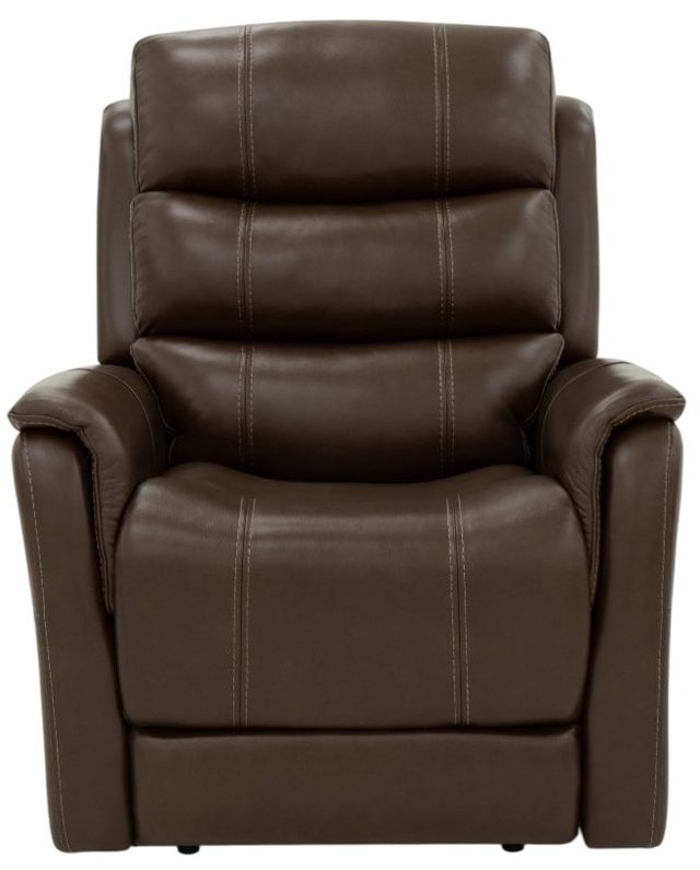 BarcaLounger® Mooresville Sorrento Coffee Leather Power Recliner-1